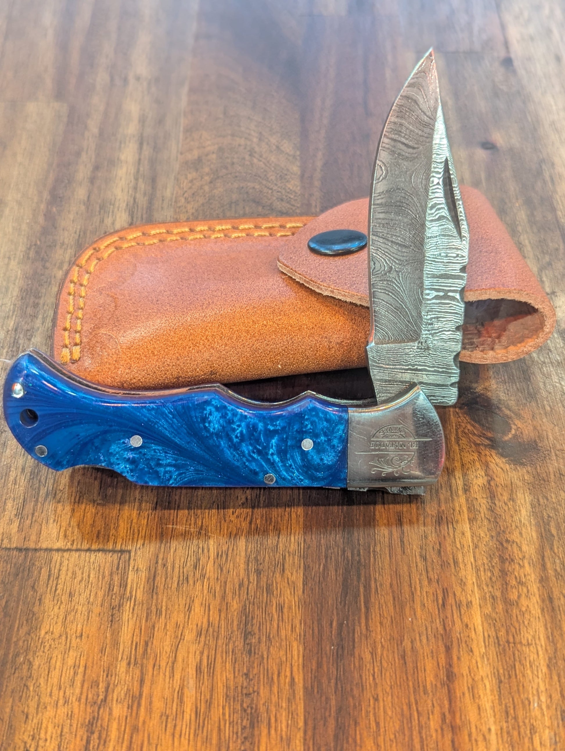 El Matador Knives Pocket Knife Navy Resin Pocket Knife