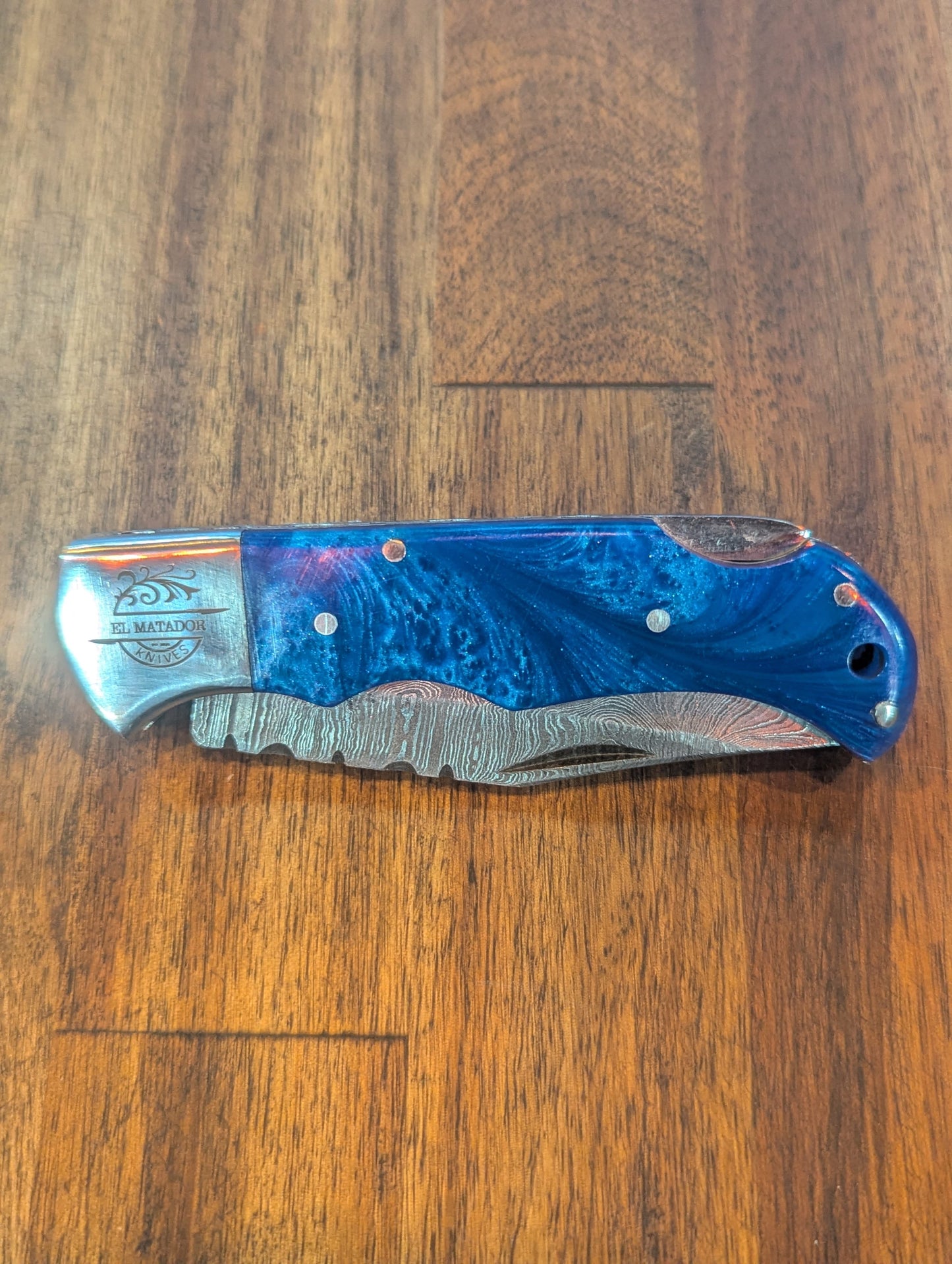 El Matador Knives Pocket Knife Navy Resin Pocket Knife