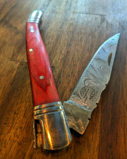 El Matador Knives Pocket Knife (Red) Slim Folder Pocket Knife - El Matador