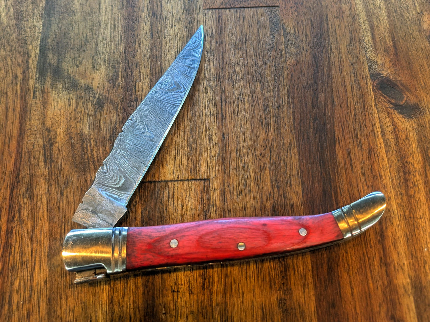 El Matador Knives Pocket Knife (Red) Slim Folder Pocket Knife - El Matador