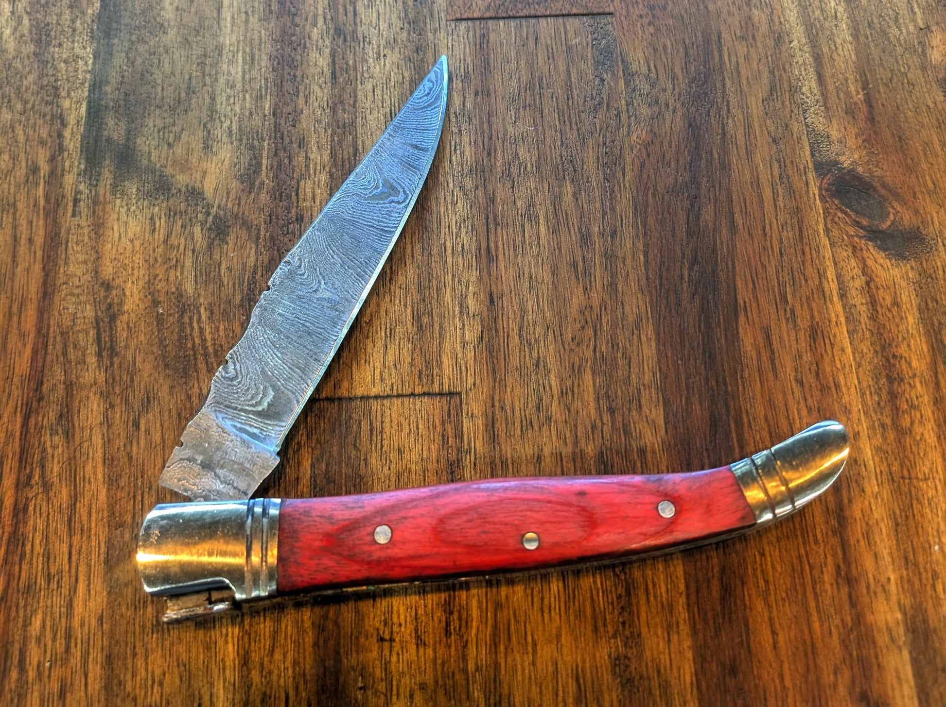 El Matador Knives Pocket Knife (Red) Slim Folder Pocket Knife - El Matador