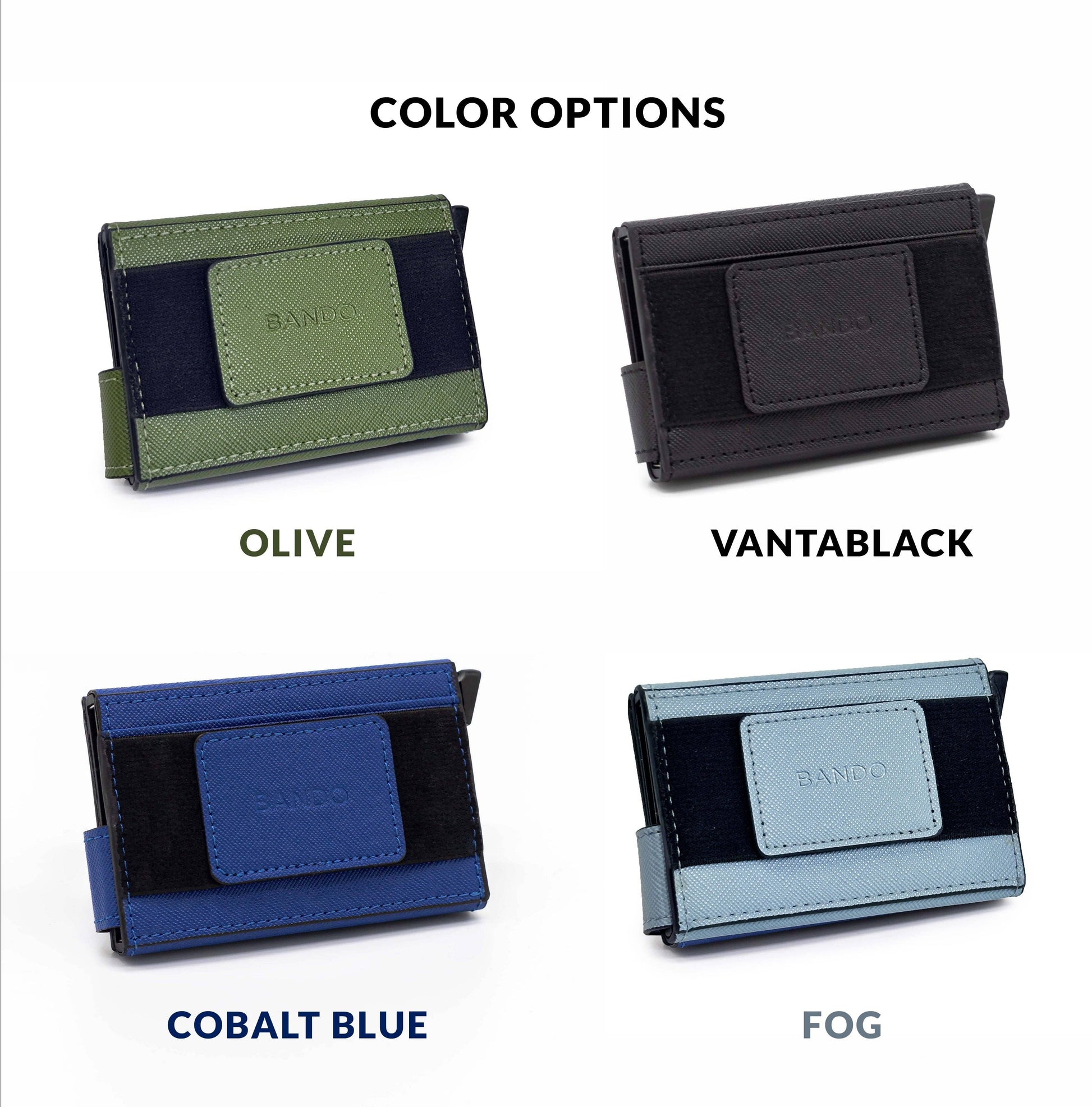 Elliot Havok Elliot Havok - Bando 4.0 - Slim Utility Wallet: Fog