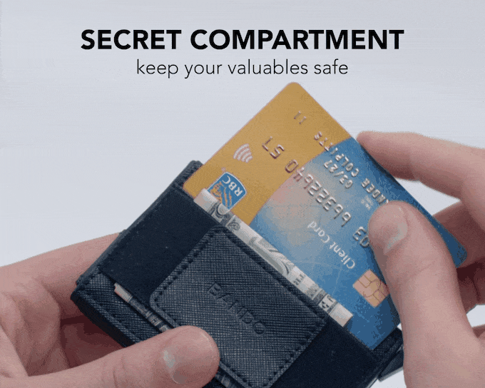 Elliot Havok Elliot Havok - Bando 4.0 - Slim Utility Wallet: Fog