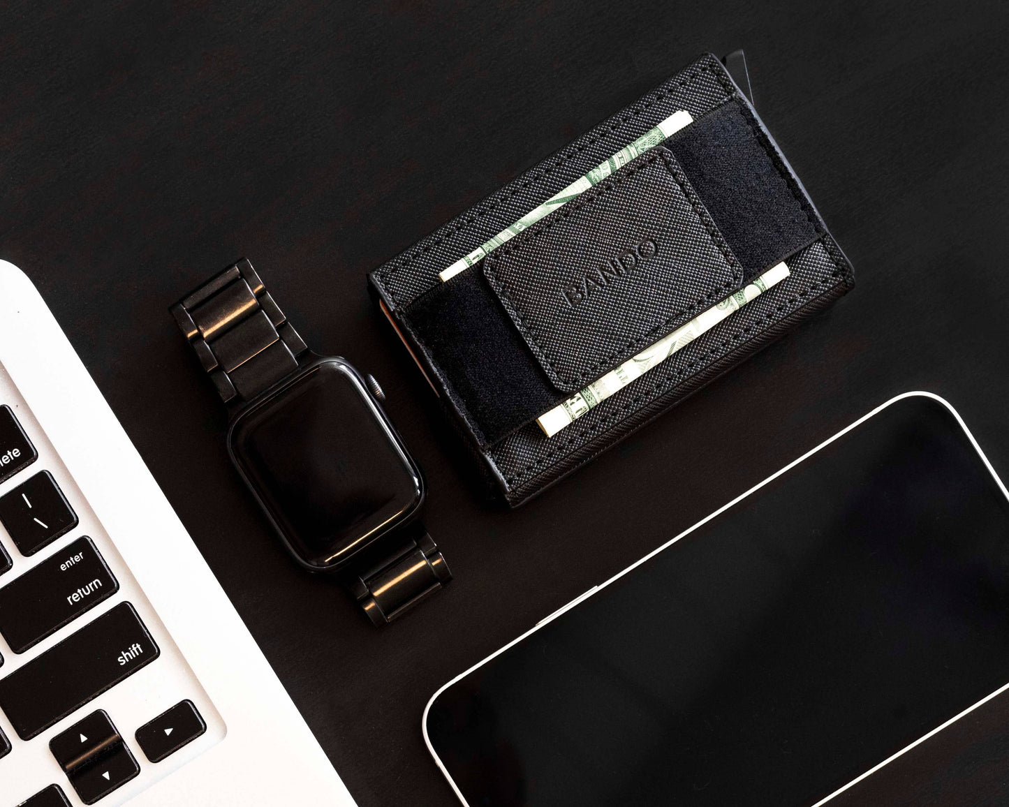 Elliot Havok Elliot Havok - Bando 4.0 - Slim Utility Wallet: Fog