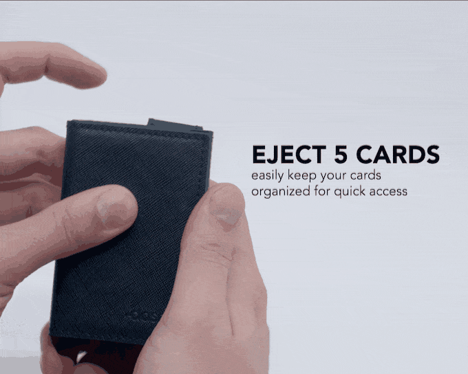 Elliot Havok Elliot Havok - Bando 4.0 - Slim Utility Wallet: Vantablack