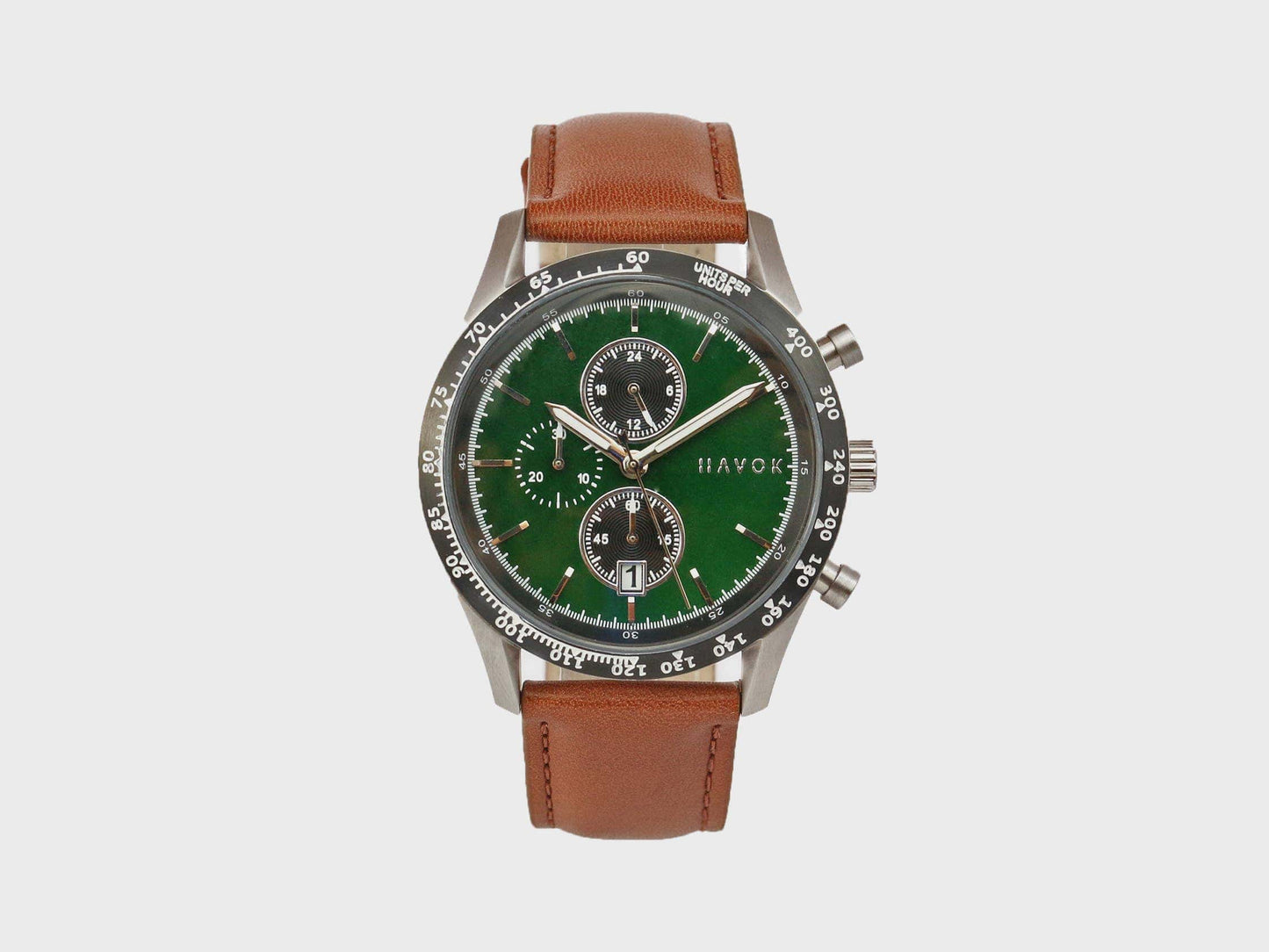 Elliot Havok Elliot Havok - British Green Racer Chronograph - 42mm