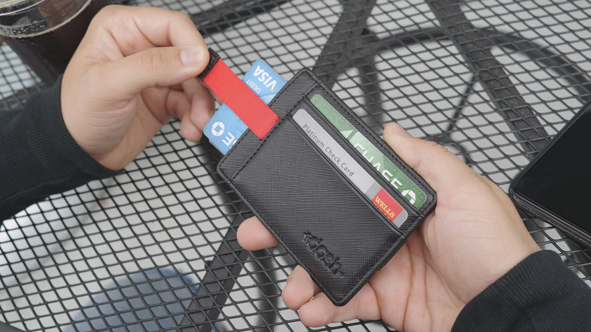 Elliot Havok Elliot Havok - Dash BANDO Slim Utility Wallet: Black
