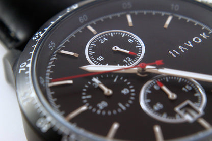 Elliot Havok Elliot Havok - Diamond Black Racer Chronograph - 42mm