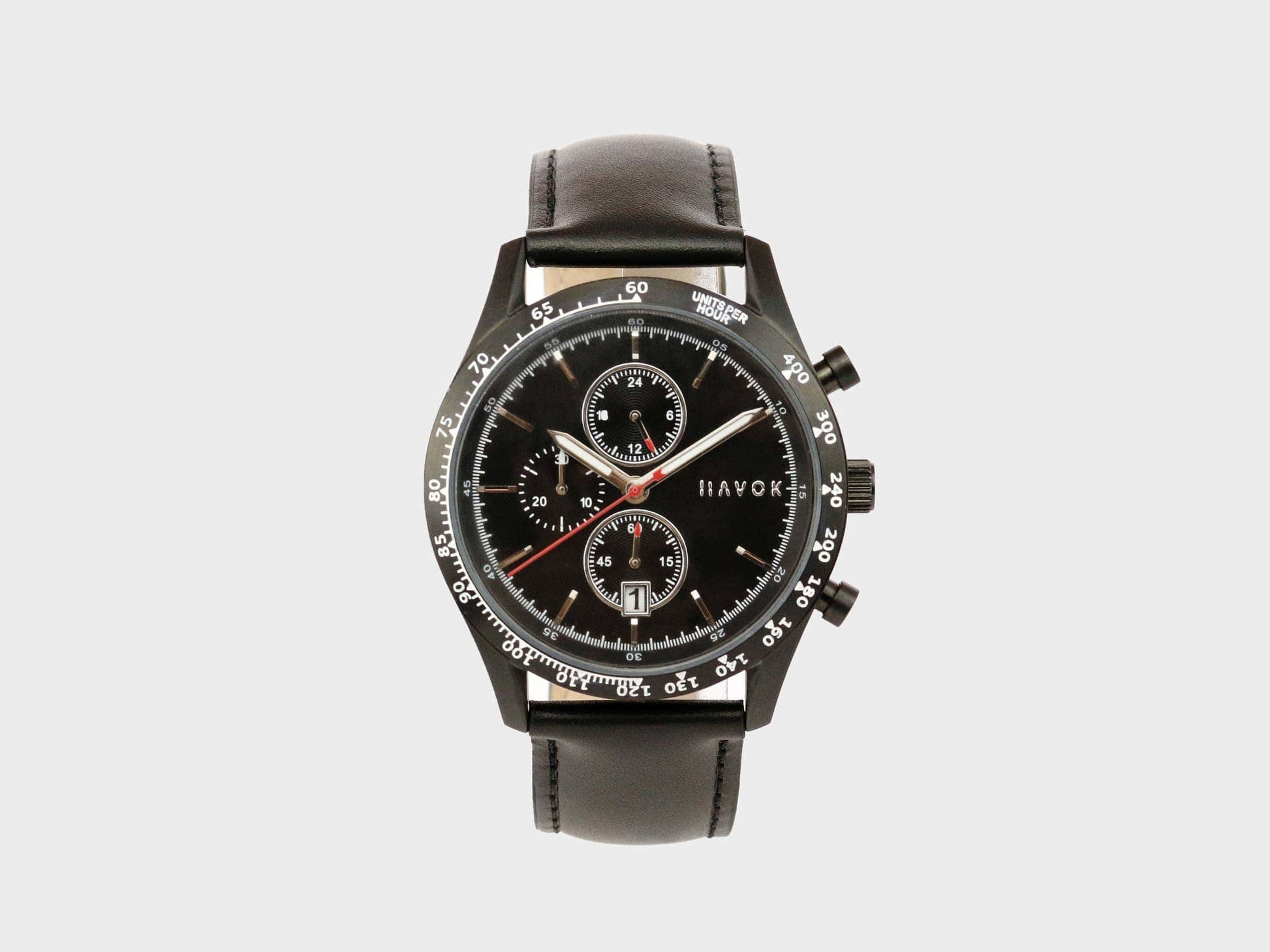 Elliot Havok Elliot Havok - Diamond Black Racer Chronograph - 42mm
