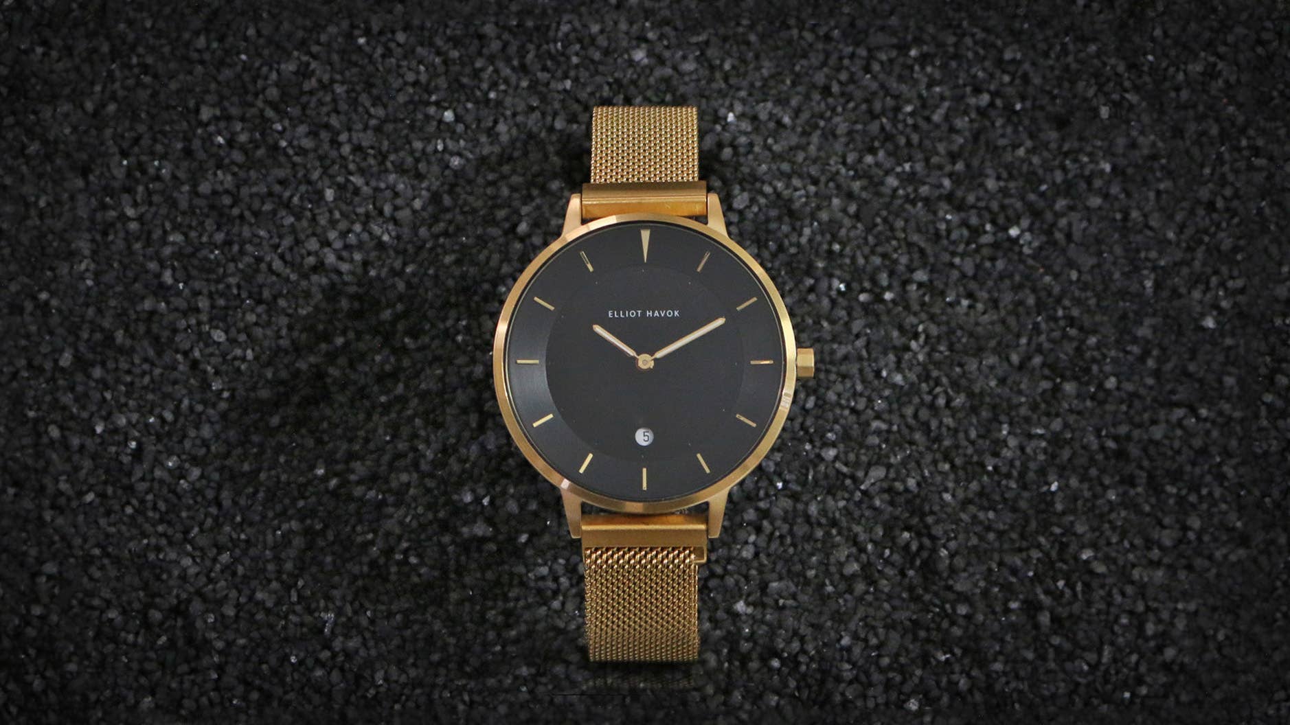 Elliot Havok Elliot Havok - Gold Ember Minimalist Mesh - 38mm
