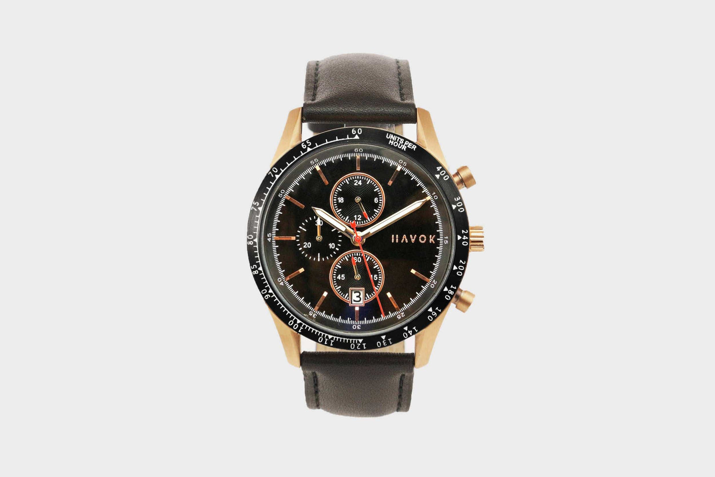 Elliot Havok Elliot Havok - Rose Gold Racer Chronograph - 42mm