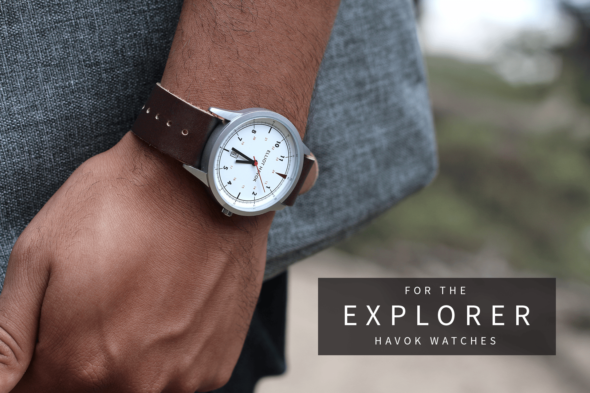 Elliot Havok Elliot Havok - White Classic Havok Watch - 40mm