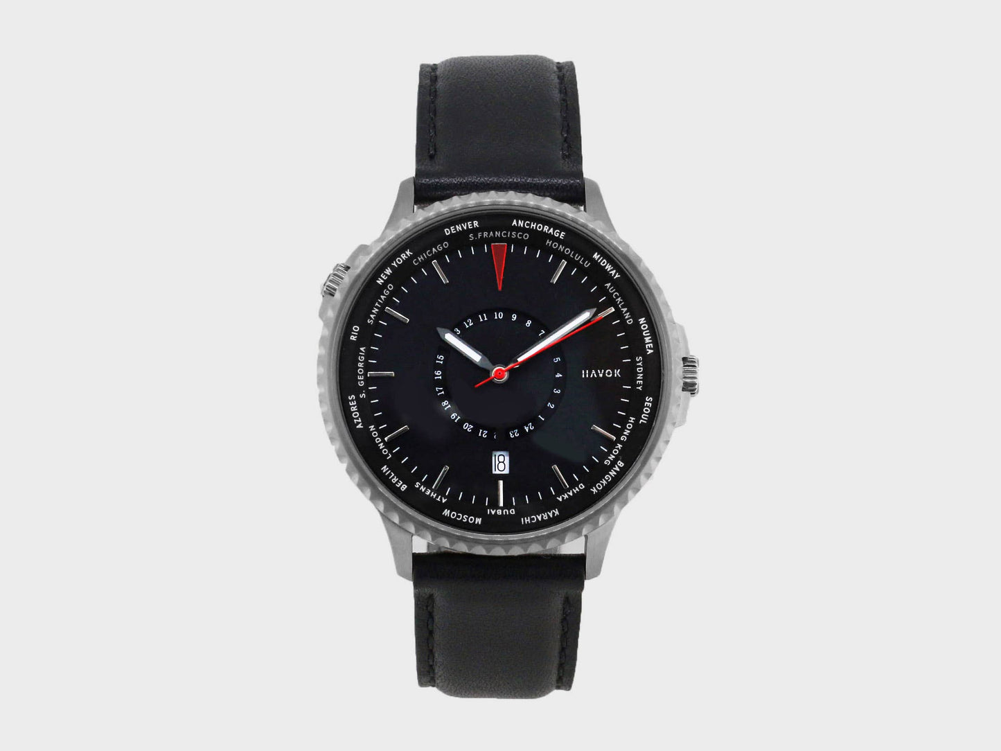 Elliot Havok Elliot Havok - World Traveller | 24 Time Zones On a World Timer: Midnight Navy