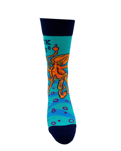 Fabdaz F..k You To The Eight Men's Novelty Crew Socks