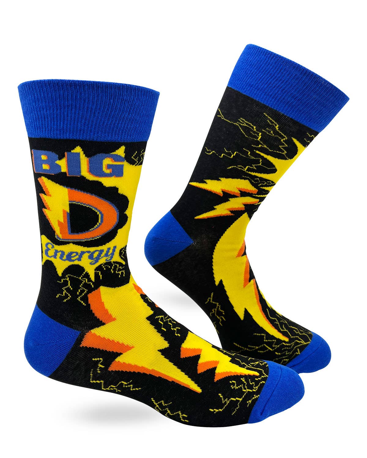 Fabdaz Fabdaz - Big D Energy Men's Novelty Crew Socks