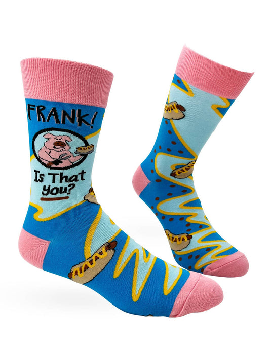 Fabdaz Fabdaz - Frank Is That You? Men's Novelty Crew Socks