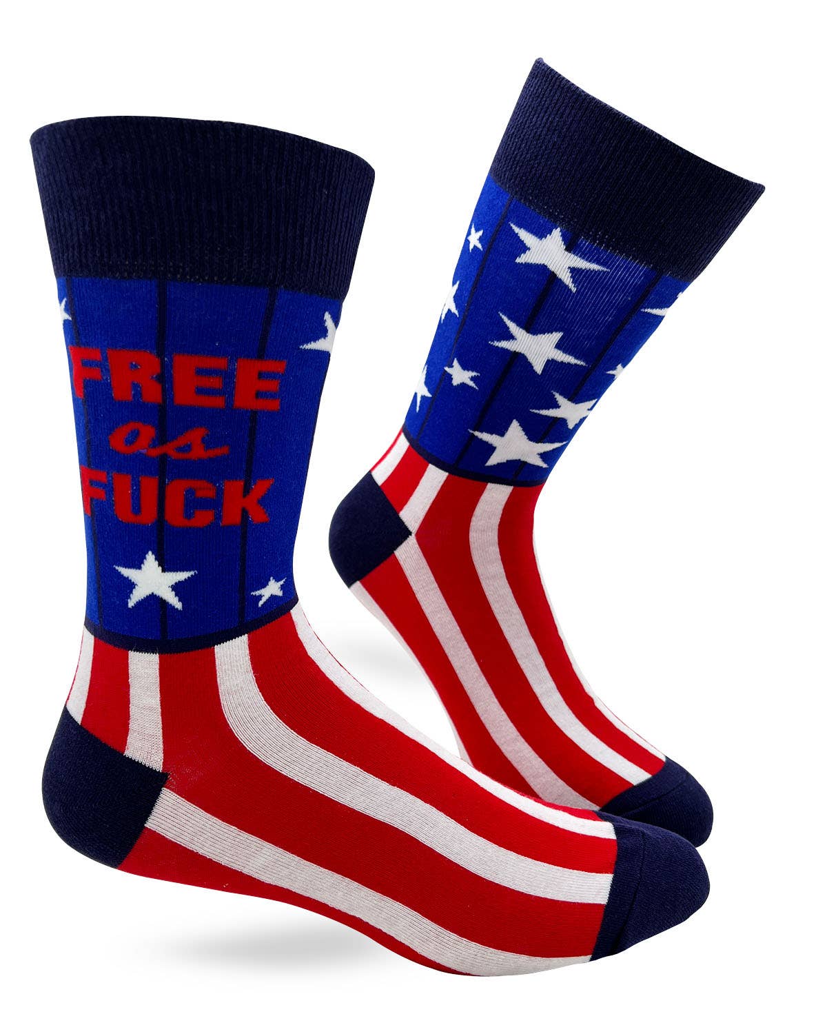 Fabdaz Fabdaz - Free As F..k Men's Novelty Crew Socks