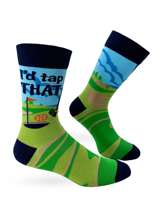 Fabdaz Fabdaz - I'd Tap That Men's Novelty Crew Socks