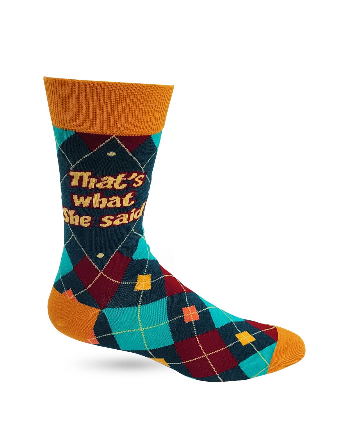 Fabdaz Fabdaz - That's What She Said Men's Novelty Crew Socks