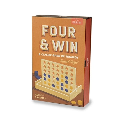 Foster & Rye Tabletop Games Foster & Rye - Four & Win Game