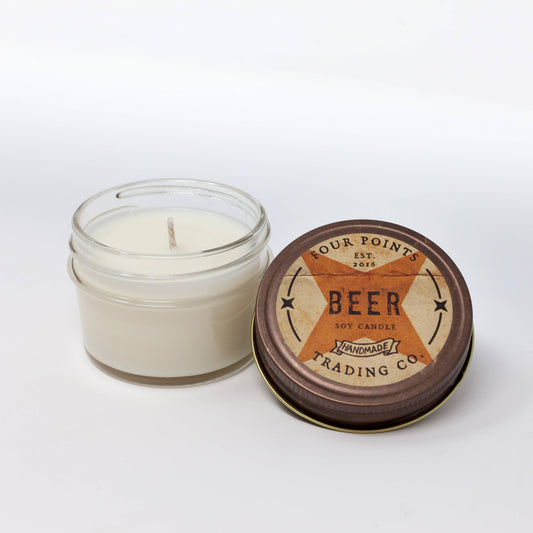 Four Points Trading Co Four Points Trading Co - Beer 4 oz Soy Candle