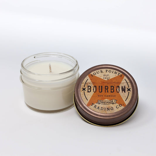 Four Points Trading Co Four Points Trading Co - Bourbon 4 oz Soy Candle