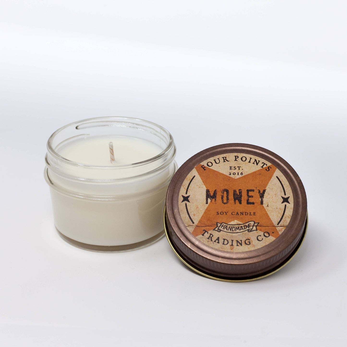 Four Points Trading Co Four Points Trading Co - Money 4 oz Soy Candle