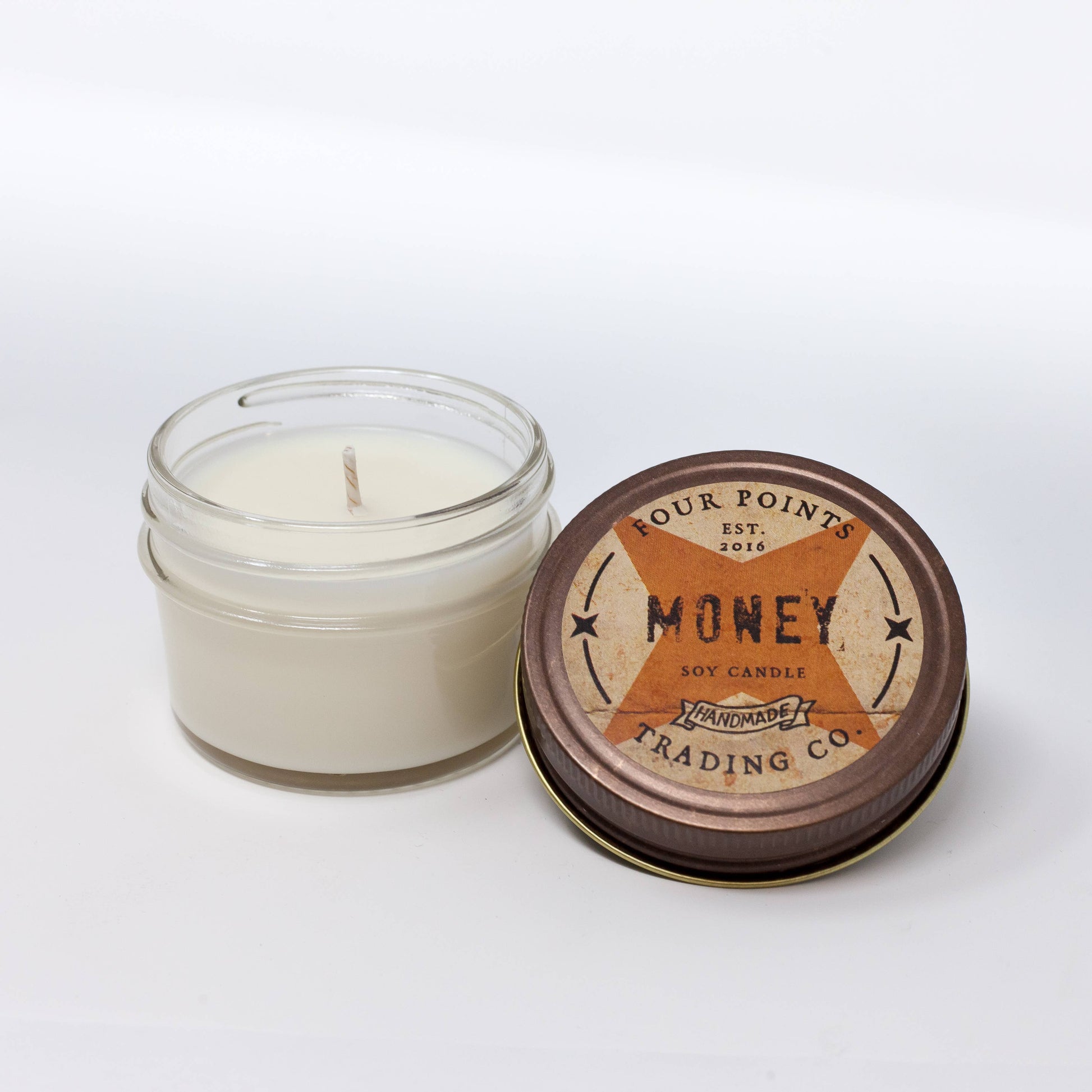 Four Points Trading Co Four Points Trading Co - Money 4 oz Soy Candle
