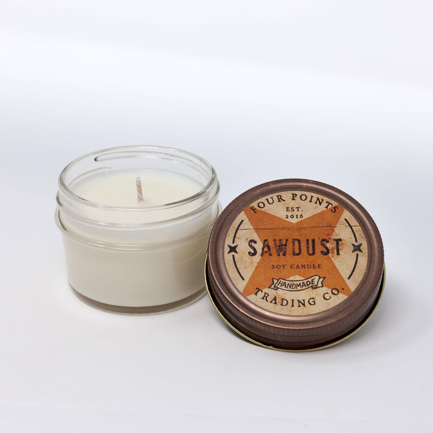 Four Points Trading Co Four Points Trading Co - Sawdust 4 oz Soy Candle