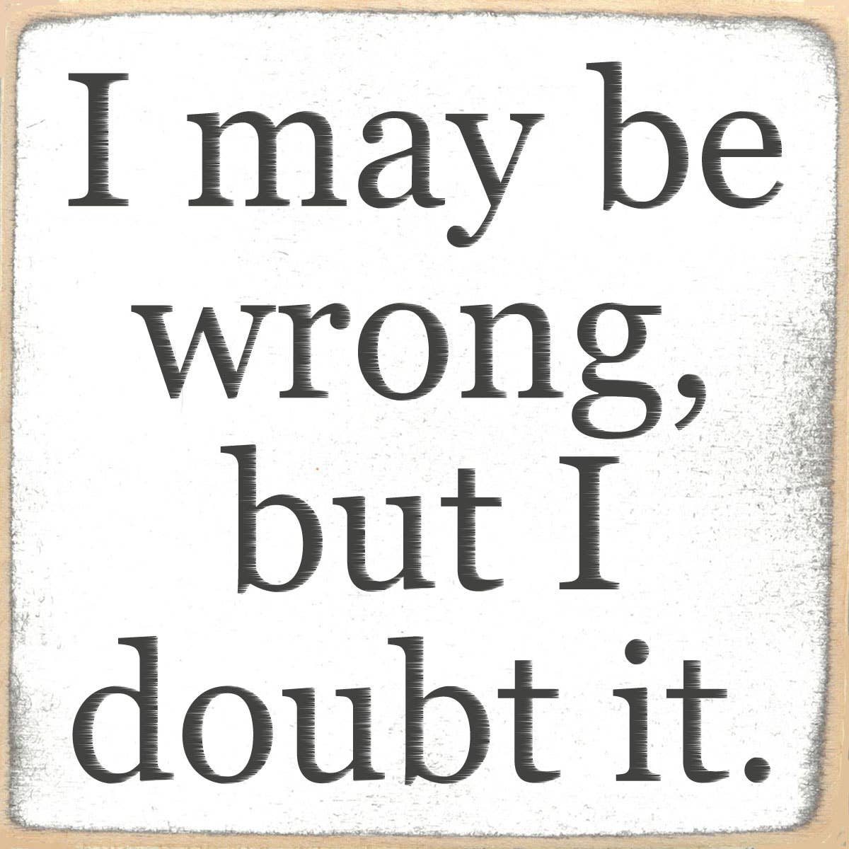 Gar Wholesale Inc. Gar Wholesale Inc. - 4X4-230 Doubt It