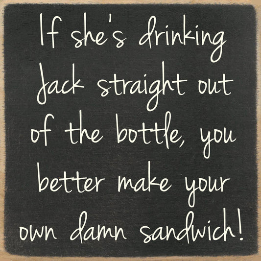 Gar Wholesale Inc. Gar Wholesale Inc. - 5x5-235 If she's drinking