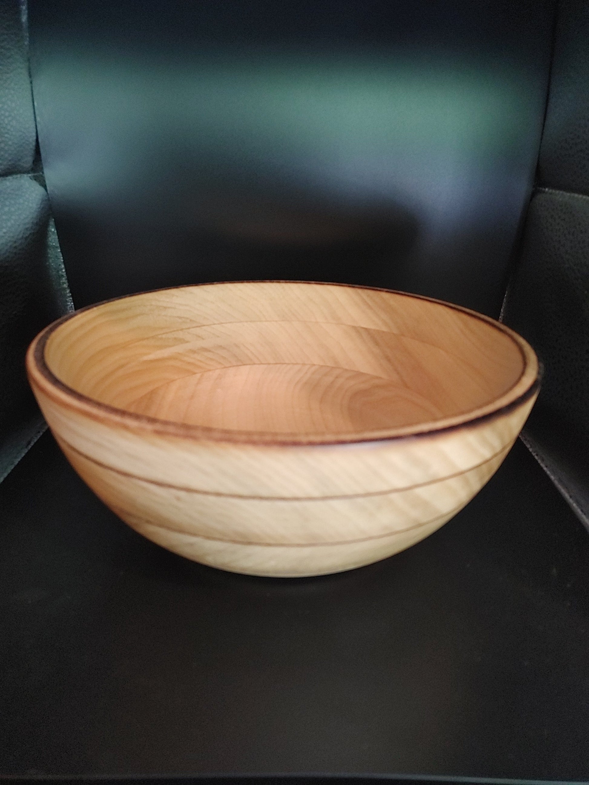 GARY KEISEL BOWLS Handmade Striped Bowl  - MED