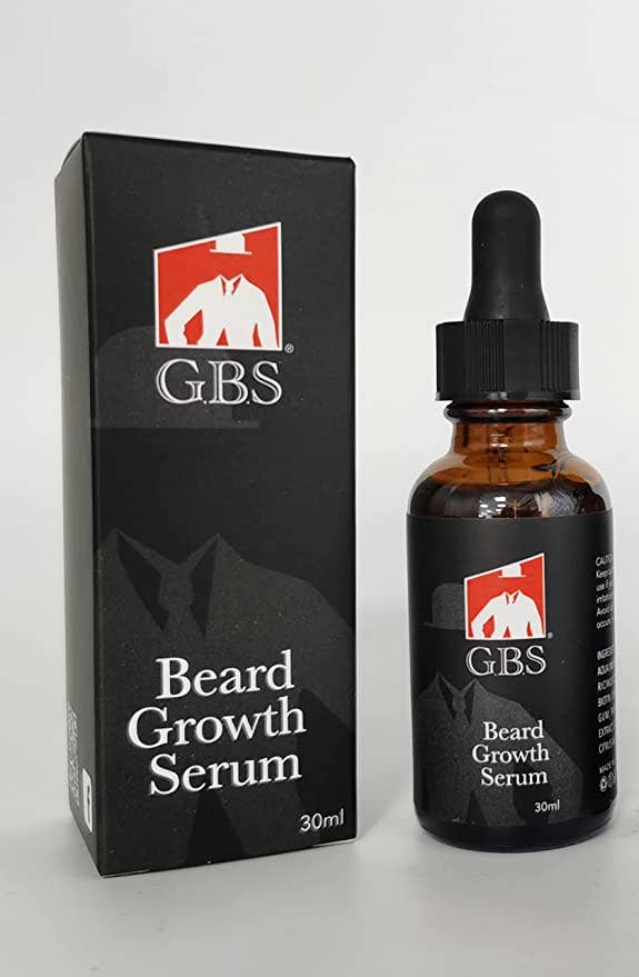 GBS GBS - G.B.S Beard Natural Hair Growth Serum with Biotin 1 oz