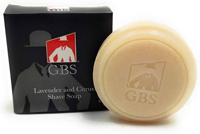 GBS GBS - GBS 3 Piece  Mug, brush and Shaving soap Set: Black