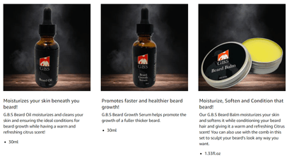 GBS GBS - GBS Beard Growth Kit