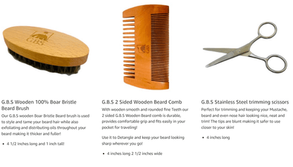 GBS GBS - GBS Beard Growth Kit