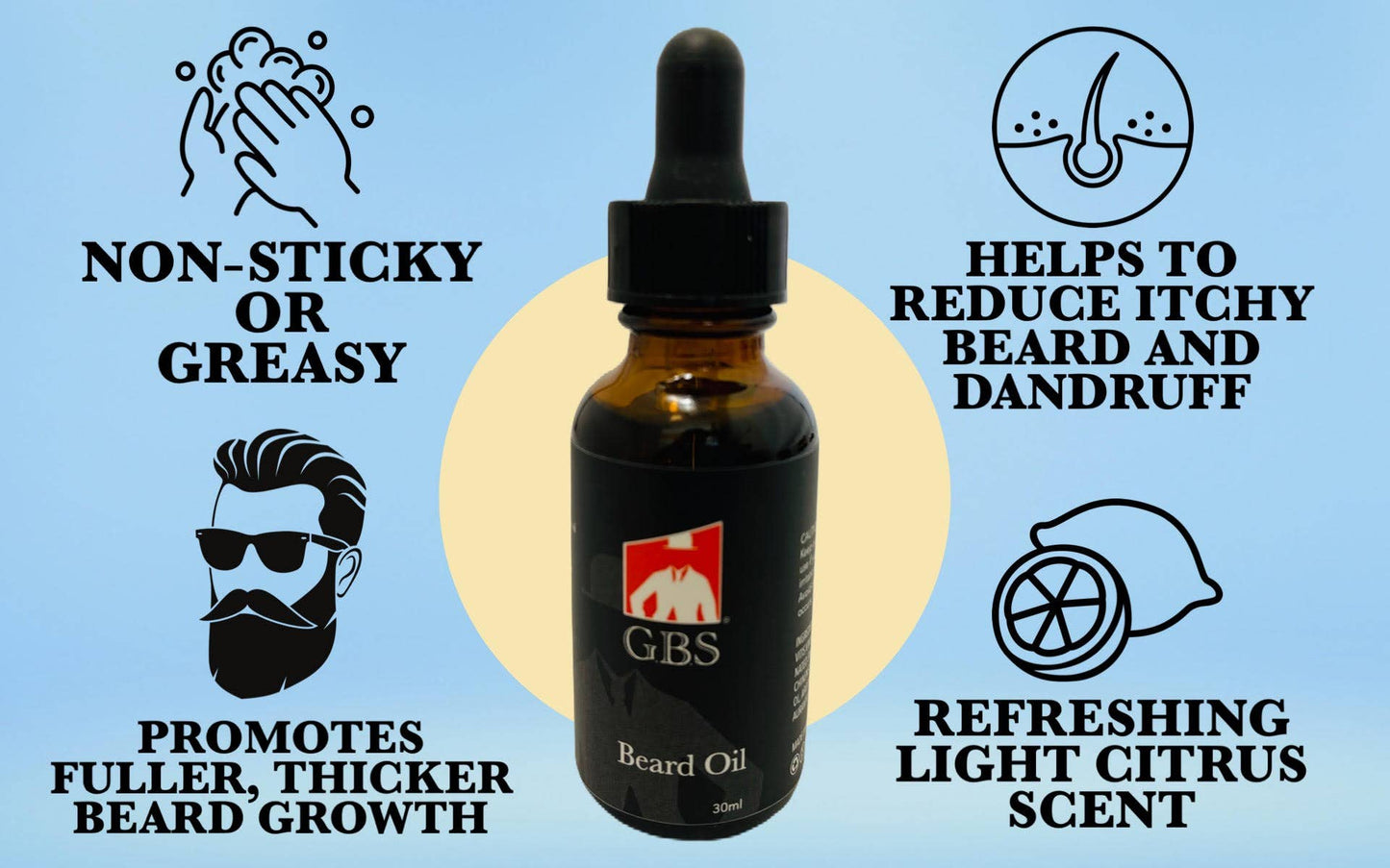 GBS GBS - GBS Beard Growth Kit