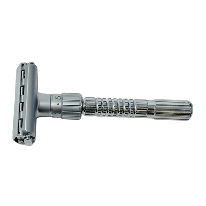 GENTS FINE GROOMING PRODUCTS GENTS FINE GROOMING PRODUCTS - Butterfly Adjustable Heavy Duty Razor Double Edge W/ 10 Blad