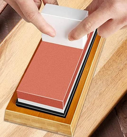 GENTS FINE GROOMING PRODUCTS GENTS FINE GROOMING PRODUCTS - GBS Premium Whetstone Knife Sharpening Stone 2 Sid