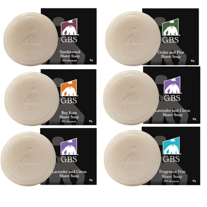 GENTS FINE GROOMING PRODUCTS GENTS FINE GROOMING PRODUCTS - GBS Shaving Soaps 85 g   With or with out Shaving Brush: Ocean Driftwood