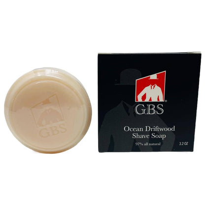 GENTS FINE GROOMING PRODUCTS GENTS FINE GROOMING PRODUCTS - GBS Shaving Soaps 85 g   With or with out Shaving Brush: Ocean Driftwood