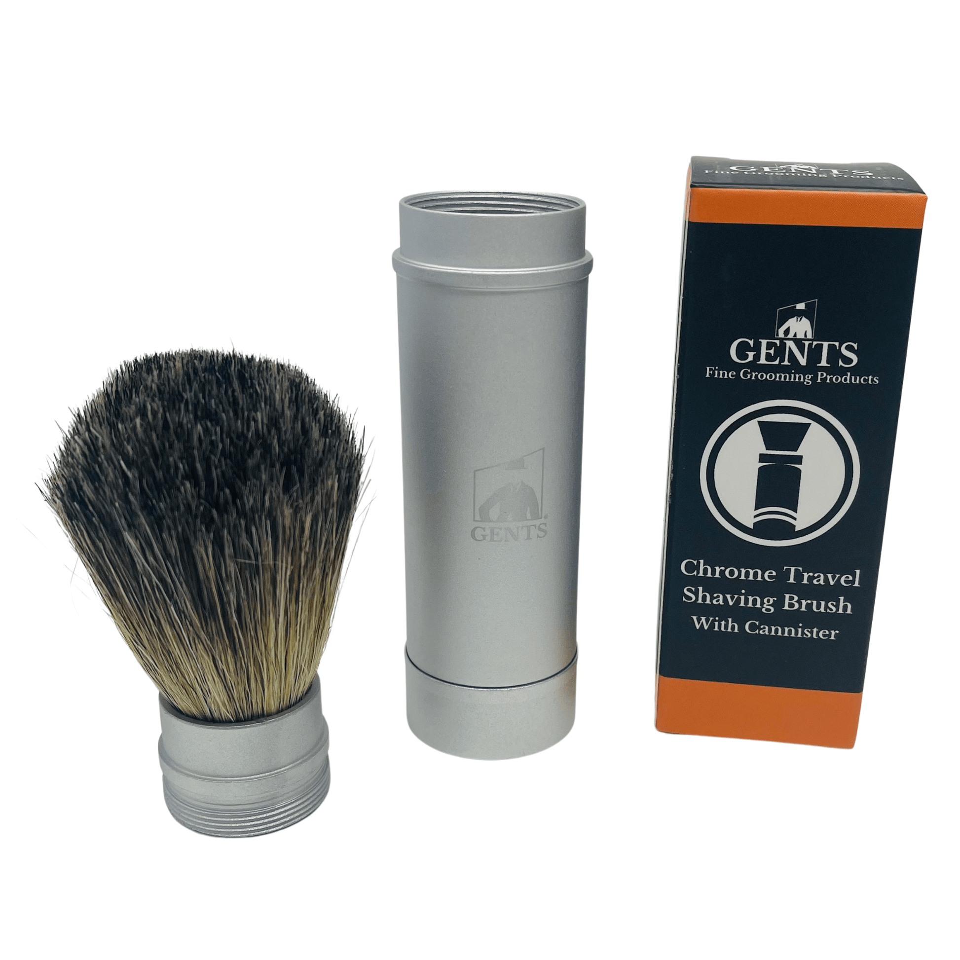 GENTS FINE GROOMING PRODUCTS GENTS FINE GROOMING PRODUCTS - GBS Travel Badger Hair shaving Brush
