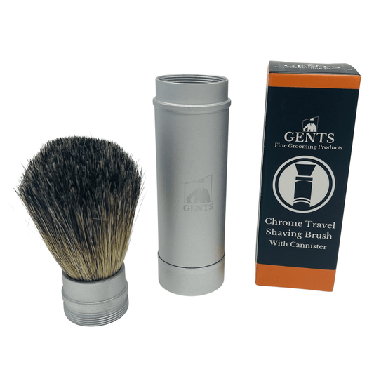 GENTS FINE GROOMING PRODUCTS GENTS FINE GROOMING PRODUCTS - GBS Travel Badger Hair shaving Brush