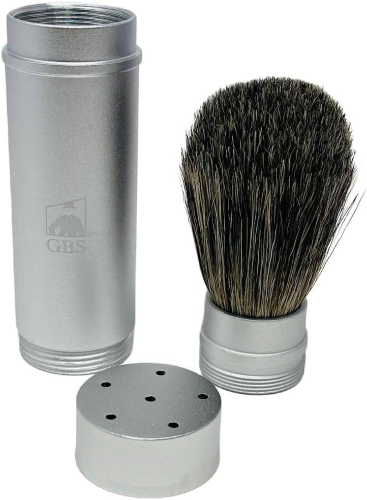 GENTS FINE GROOMING PRODUCTS GENTS FINE GROOMING PRODUCTS - GBS Travel Badger Hair shaving Brush