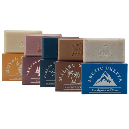 GENTS FINE GROOMING PRODUCTS GENTS FINE GROOMING PRODUCTS - GENTS Body Soaps 5 oz All Natural 5 DIFFERENT SCENTS: Malibu Sunset ( Coconut & Vanilla)
