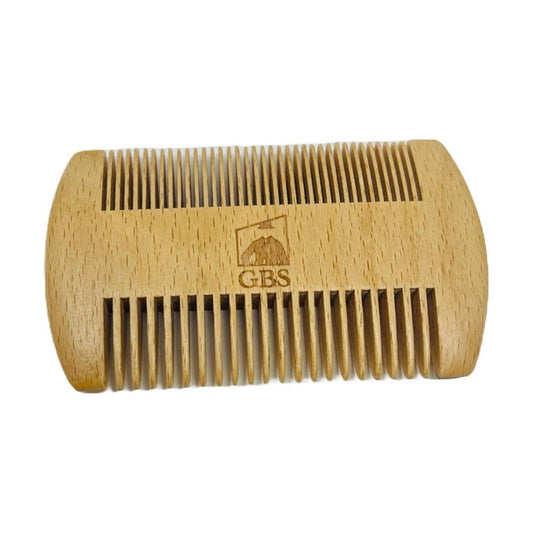 GENTS FINE GROOMING PRODUCTS GENTS FINE GROOMING PRODUCTS - GENTS Fine Grooming Products 2 Sided Wooden Beard Comb