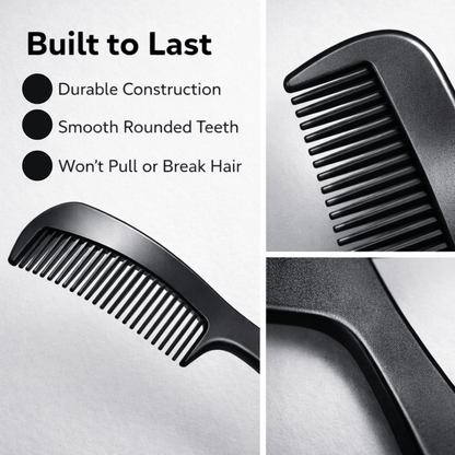 GENTS FINE GROOMING PRODUCTS GENTS FINE GROOMING PRODUCTS - GENTS Mini Mustache Comb – 4.7” Fine Tooth