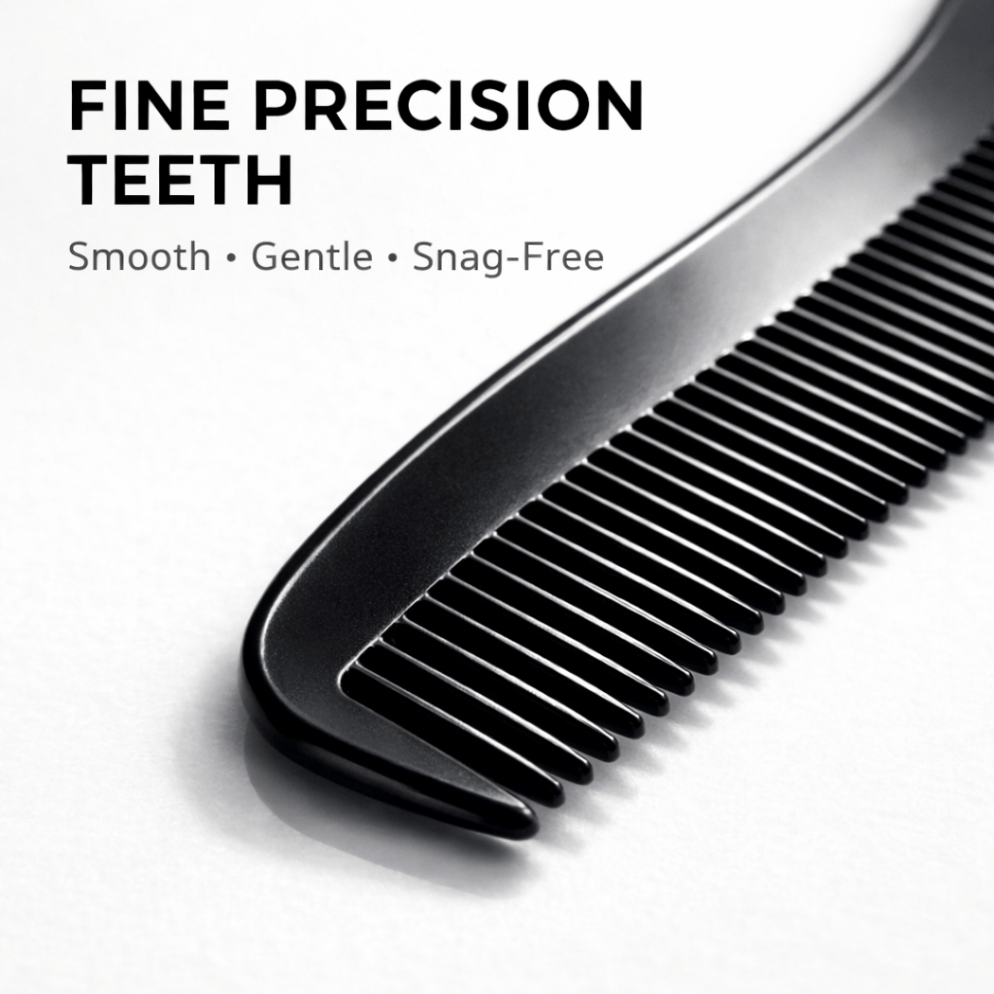 GENTS FINE GROOMING PRODUCTS GENTS FINE GROOMING PRODUCTS - GENTS Mini Mustache Comb – 4.7” Fine Tooth
