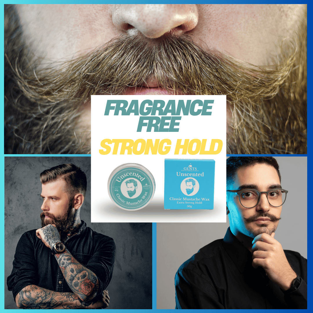 GENTS FINE GROOMING PRODUCTS GENTS FINE GROOMING PRODUCTS - Gents Mustache Wax – Strong Hold : Sandalwood