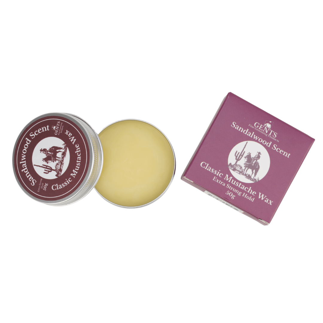 GENTS FINE GROOMING PRODUCTS GENTS FINE GROOMING PRODUCTS - Gents Mustache Wax – Strong Hold : Sandalwood
